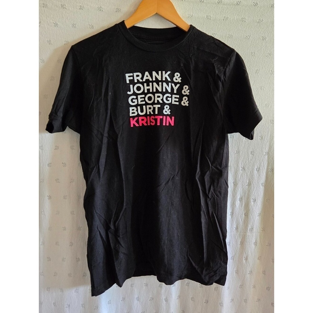 Kristin Chenoweth "The Art of Elegance" Black Short-Sleeve Tee Size M